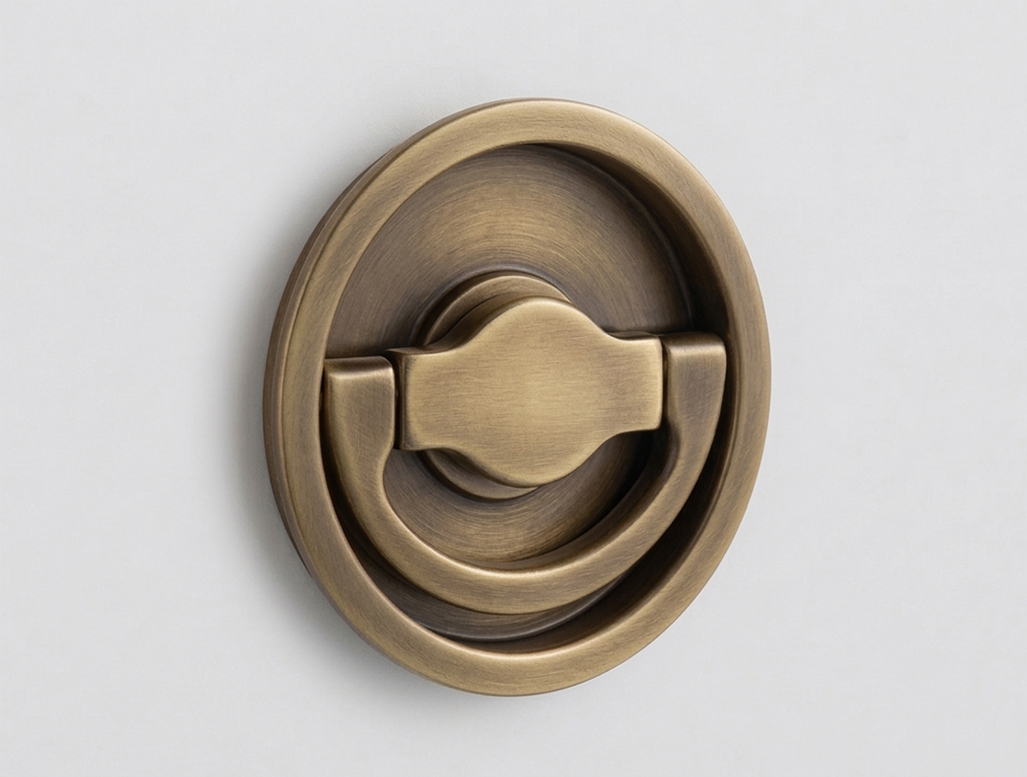 Circular Flush Latch Handle
